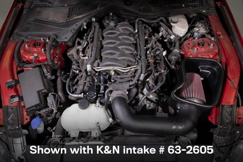 K&N 18 - 23 Ford Mustang GT 5.0L V8 | Gas Catch Can Oil Separator - JDMuscleShop the look 2knn81-0802