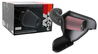 K&N 20 - 21 Ford Mustang GT500 5.2L V8 Aircharger Performance Intake - JDMuscleShop the look 2knn63-2515
