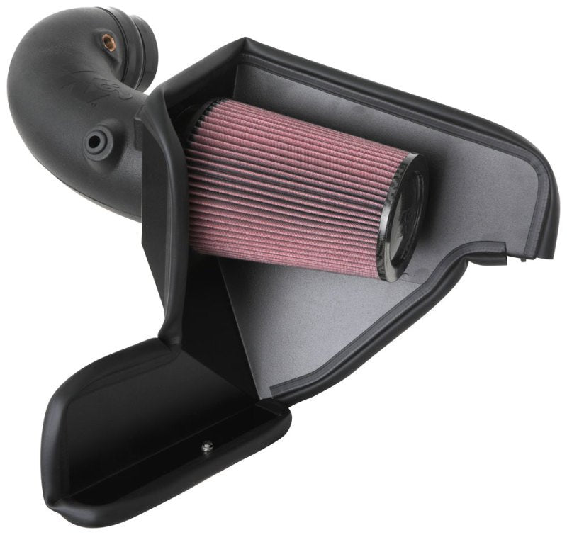 K&N 20 - 21 Ford Mustang GT500 5.2L V8 Aircharger Performance Intake - JDMuscleShop the look 2knn63-2515