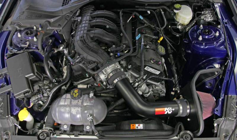 K&N 2015 Ford Mustang 3.7L V6 Performance Intake Kit - JDMuscleShop the look 2knn69-3536TTK