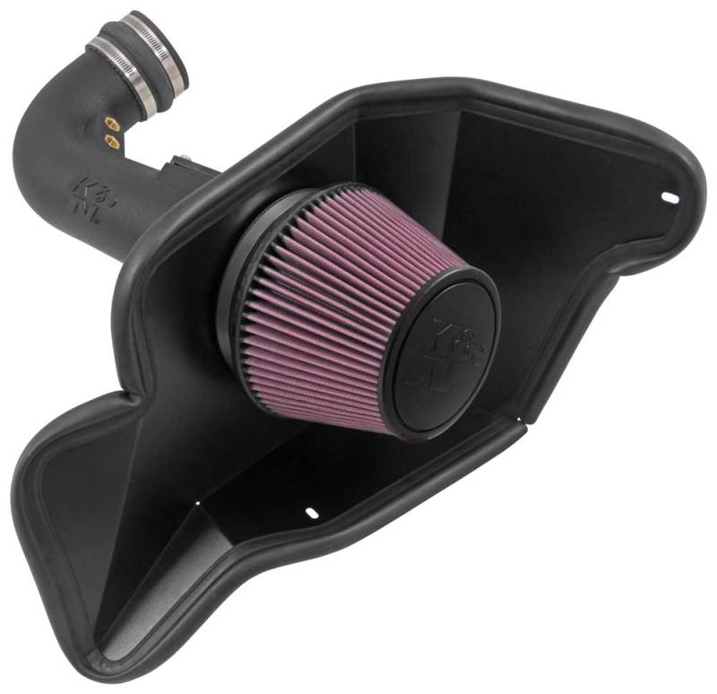 K&N 2015 Ford Mustang GT 5.0L V8 F/I Performance Intake Kit - JDMuscleShop the look 2knn63-2590