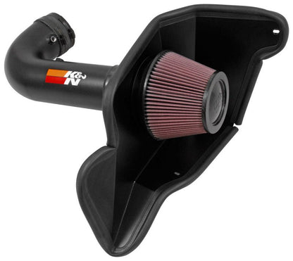 K&N 2016 - 2017 Ford Mustang Shelby 5.2L V8 Typhoon Cold Air Intake System - JDMuscleShop the look 2knn69-3538TTK