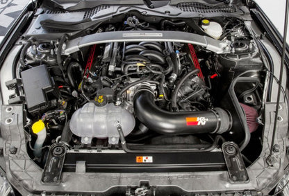 K&N 2016 - 2017 Ford Mustang Shelby 5.2L V8 Typhoon Cold Air Intake System - JDMuscleShop the look 2knn69-3538TTK