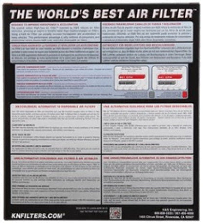 K&N 2019 WRX STI 2.5L F/I Replacement Air Filter | knn33 - 5092 - JDMuscleHigh Flow Replacement Panel Filtersknn33-5092