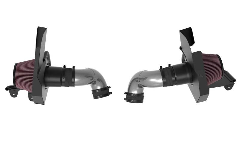 K&N 2024+ Ford Mustang V8 5.0L Typhoon Performance Air Intake System - JDMuscleShop the look 2knn69-3541TC