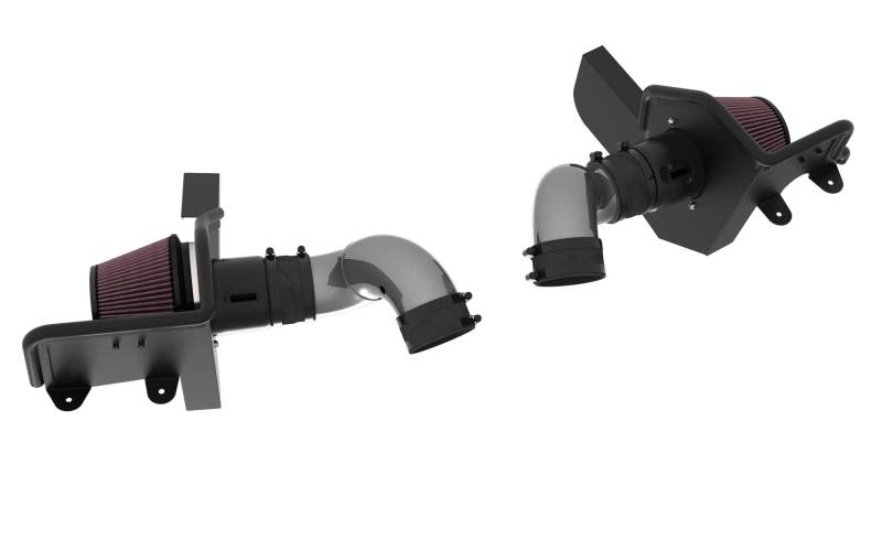 K&N 2024+ Ford Mustang V8 5.0L Typhoon Performance Air Intake System - JDMuscleShop the look 2knn69-3541TC