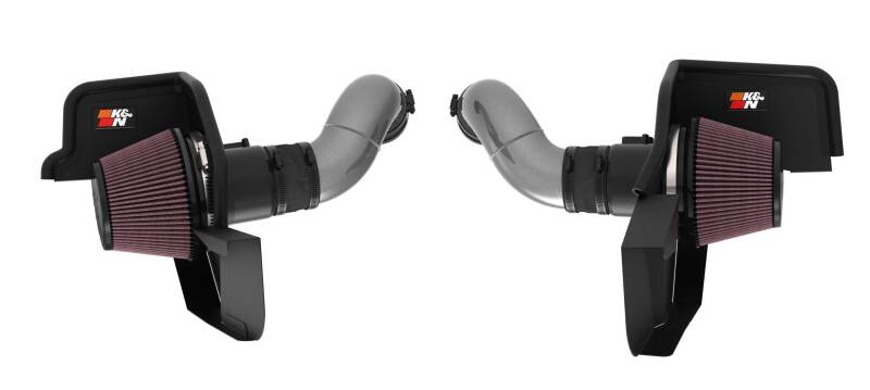 K&N 2024+ Ford Mustang V8 5.0L Typhoon Performance Air Intake System - JDMuscleShop the look 2knn69-3541TC