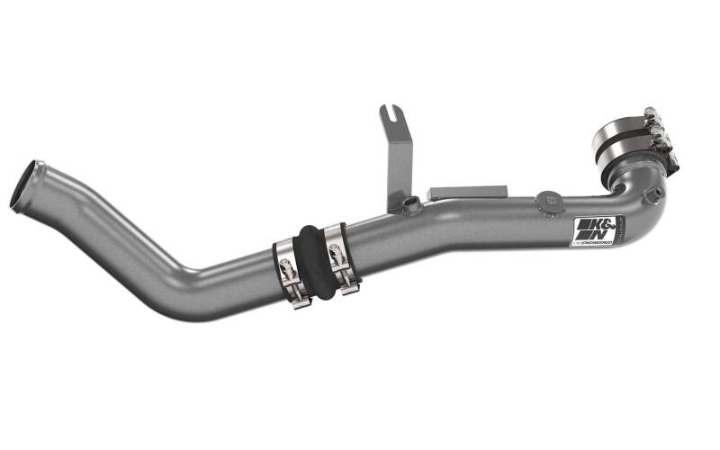 K&N 22 - 24 Honda Civic 1.5L L4 Aluminum Charge Pipe Kit - Gunmetal Gray - JDMuscleCharge Pipesknn77-1022KC
