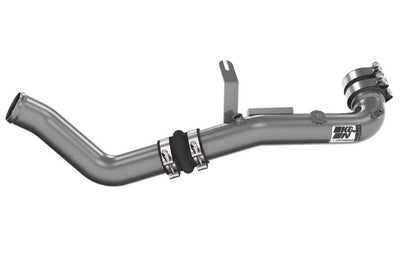 K&N 22 - 24 Honda Civic 1.5L L4 Aluminum Charge Pipe Kit - Gunmetal Gray - JDMuscleCharge Pipesknn77-1022KC