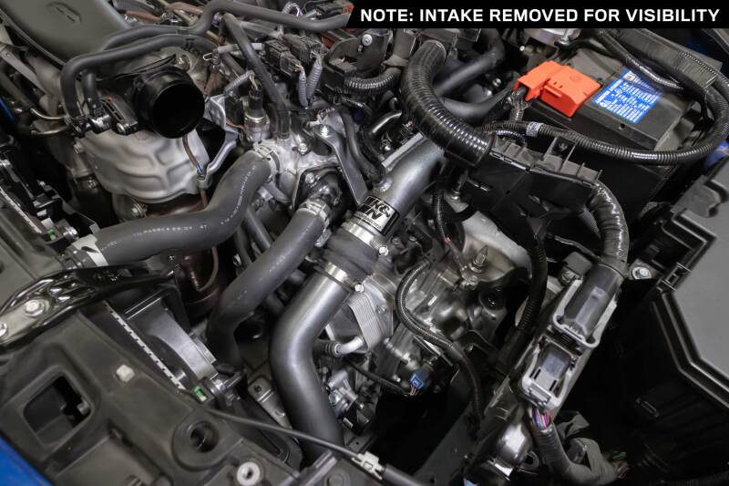 K&N 22 - 24 Honda Civic 1.5L L4 Aluminum Charge Pipe Kit - Gunmetal Gray - JDMuscleCharge Pipesknn77-1022KC
