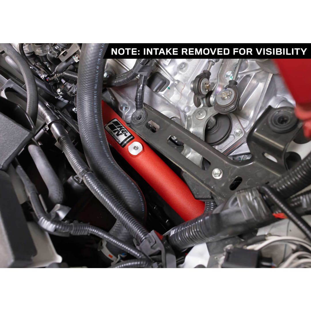 K&N [23+ GR Corolla] Charge Pipe Kit - Wrinkle Red | 77 - 1018TWR - JDMuscleCharge Pipesknn77-1018TWR