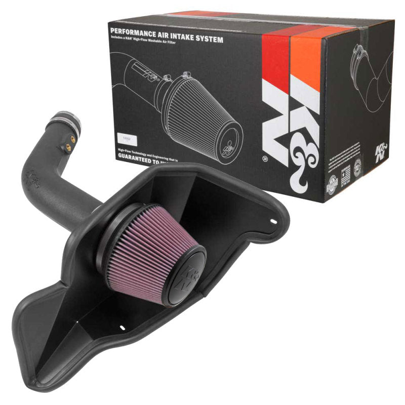 K&N Engineering 57 - 2594 Cold Air Intake Kit for 2015 - 2017 Ford Mustang 3.7L V6 F/I | knn57 - 2594 - JDMuscleSPK312736