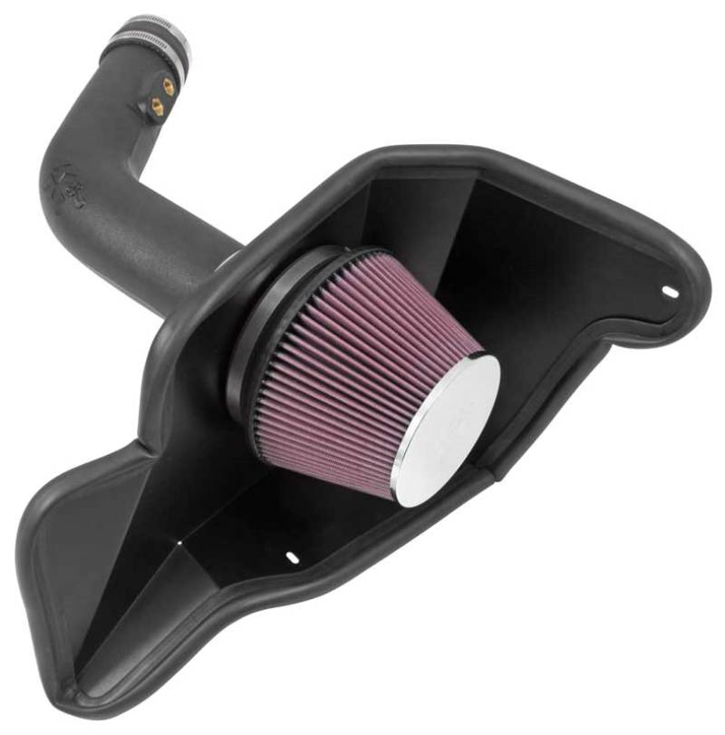 K&N Engineering 57 - 2594 Cold Air Intake Kit for 2015 - 2017 Ford Mustang 3.7L V6 F/I | knn57 - 2594 - JDMuscleSPK312736