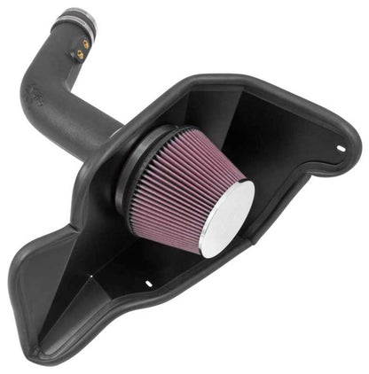 K&N Engineering 57 - 2594 Cold Air Intake Kit for 2015 - 2017 Ford Mustang 3.7L V6 F/I | knn57 - 2594 - JDMuscleSPK312736