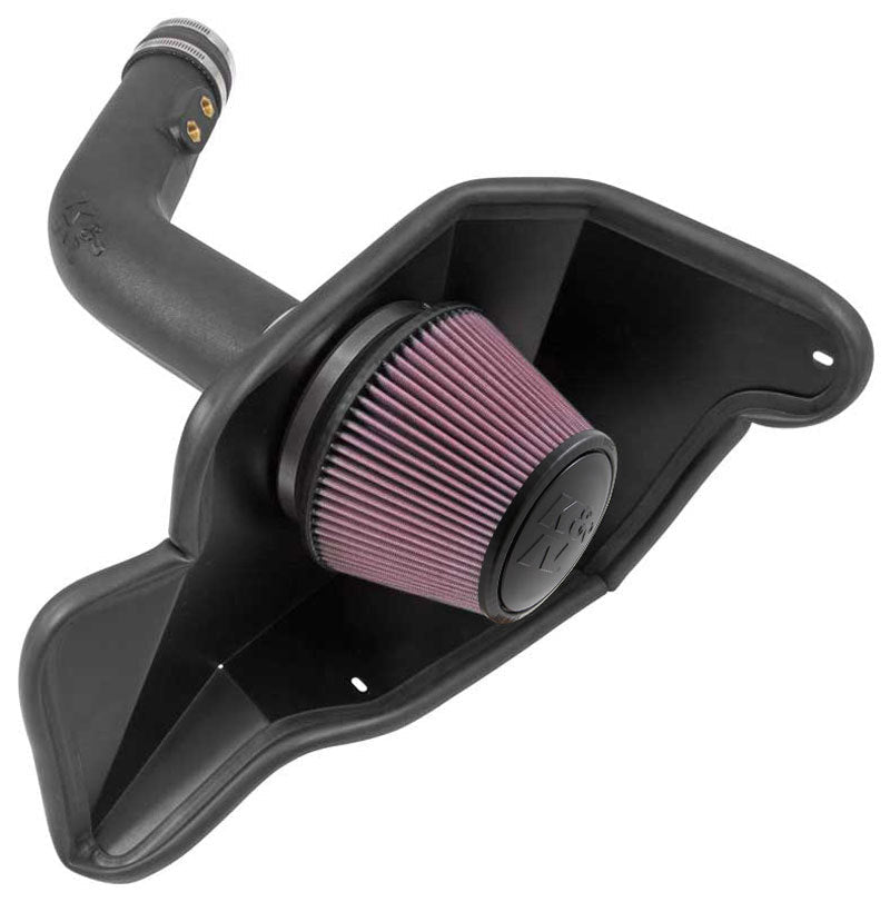 K&N Engineering 57 - 2594 Cold Air Intake Kit for 2015 - 2017 Ford Mustang 3.7L V6 F/I | knn57 - 2594 - JDMuscleSPK312736