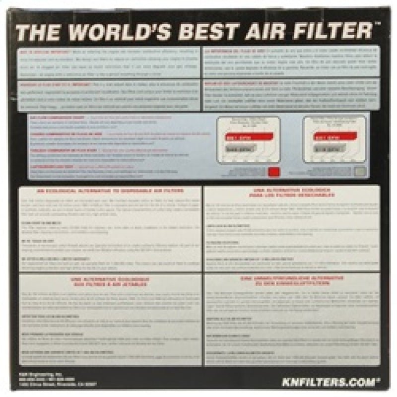 K&N Replacement High - Flow Air Filter for Ford Mustang V8 4.6L (1996 - 2004) – Part Number KNNE - 0945 | knnE - 0945 - JDMuscleSPK235854