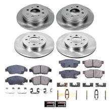 PowerStop [94-97 Civic del Sol] Front and Rear Autospecialty Brake Kit - Ceramic Pads and Rotors