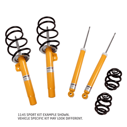 Koni 1145 Sport Kit 15+ Ford Mustang V8 Coupe/Convertible | excl GT350/GT350R/MagneRide Models - JDMuscleShop the look 2kon1145 1095