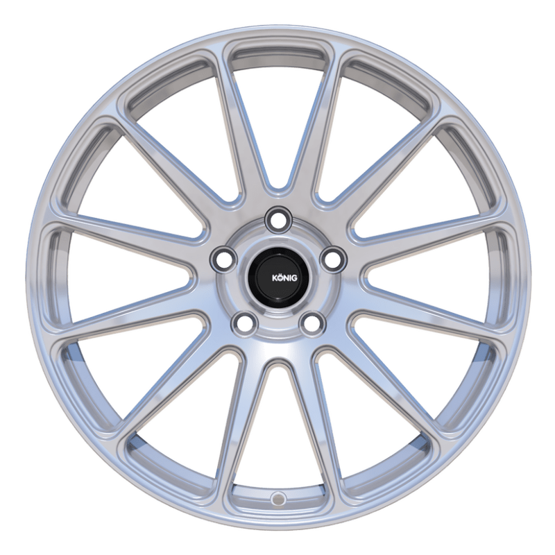 Konig Aeris 19x8.5 5x114.3 ET35 Steel Silver Wheel - JDMuscleSPKkngAR8951435S