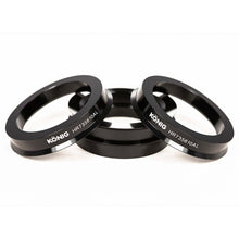 Konig Aluminum Hub Ring Set (4pcs) - 73.1mm O.D. / 56.1mm I.D. - JDMuscleSPKkngHR735610AL