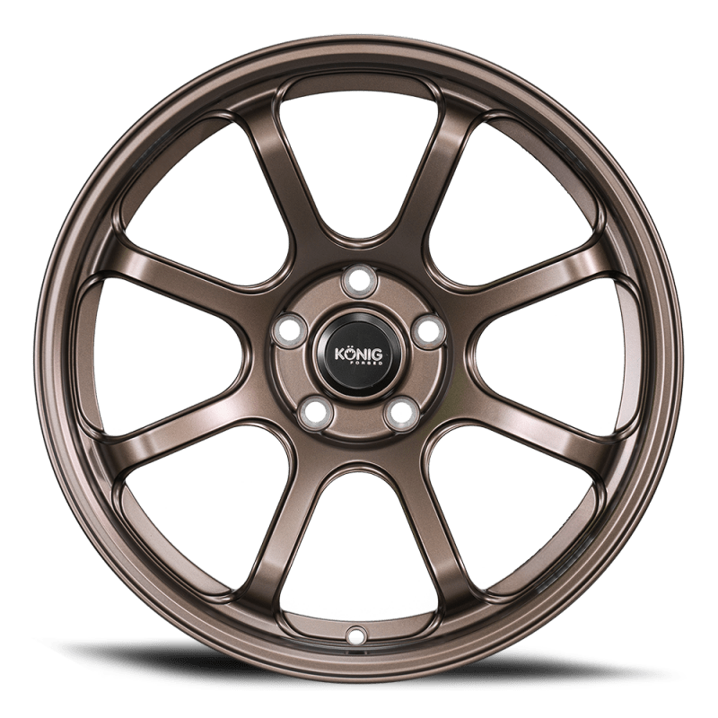 Konig Forged F6SX 17x10 5x114.3 ET45 Race Bronze Wheel (Knurled Bead) - JDMuscleSPKkngF6SX07514458