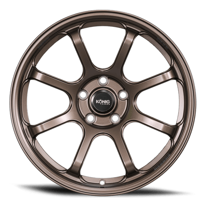 Konig Forged F6SX 17x10 5x114.3 ET45 Race Bronze Wheel (Knurled Bead) - JDMuscleSPKkngF6SX07514458