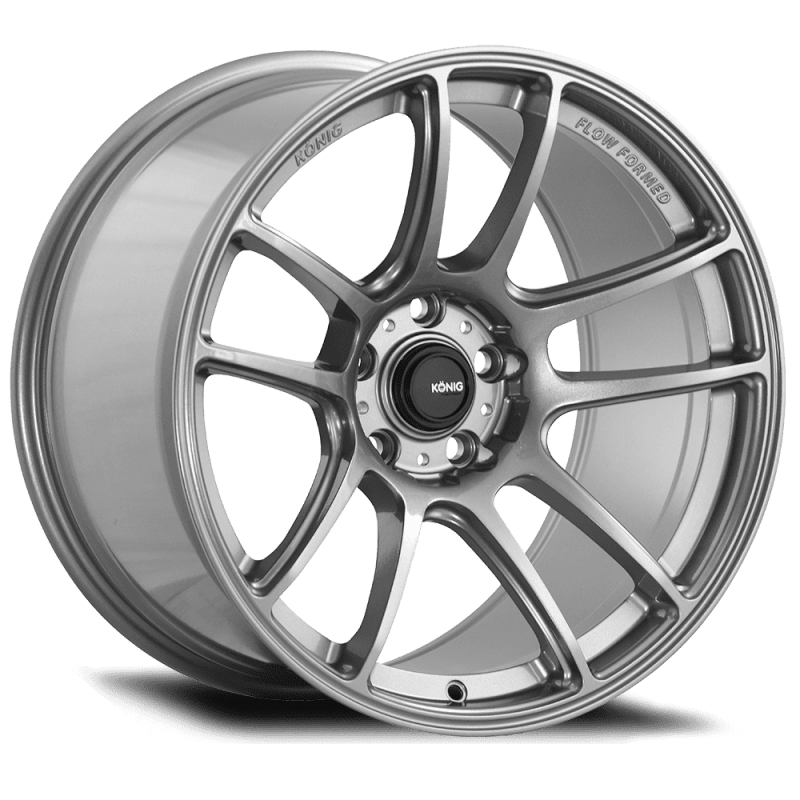 Konig Heliogram 17X9 5X114.3 ET38 Titanium Metallic Knurled Bead Flow Formed - JDMuscleSPK504074