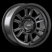 Konig HT1 17X9 5X127 ET - 12 Matte Black - JDMuscleSPKkngH1975127N125