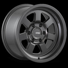 Konig HT2 17X8.5 6X139.7 ET - 6 Matte Black - JDMuscleSPKkngH2876139N65