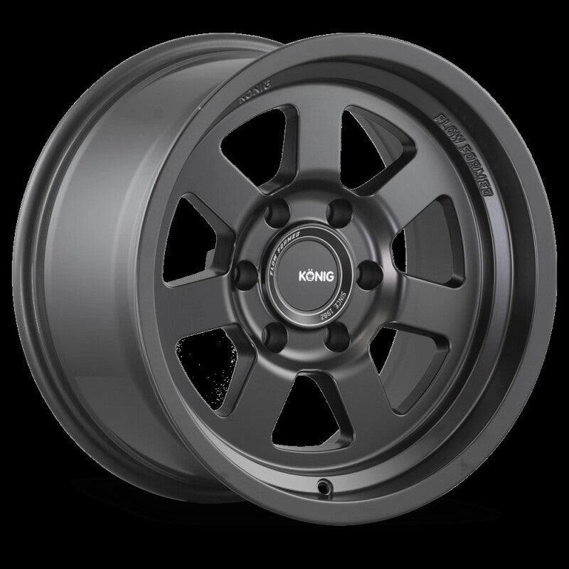 Konig HT2 18X9 5X127 ET0 Matte Black - JDMuscleSPKkngH2985127005