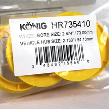 Konig Hub Ring Set (4pcs) - 73.1mm O.D. / 54.1mm I.D. - JDMuscleSPKkngHR735410