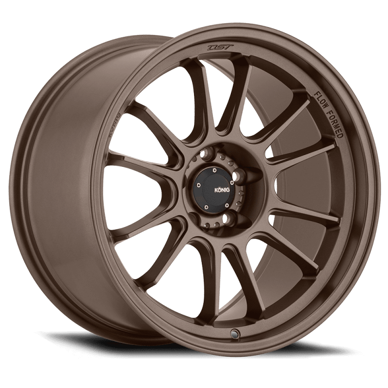Konig Hypergram 17X10 4X100 ET43 Race Bronze Flow Formed - JDMuscleSPKkngHG07100438