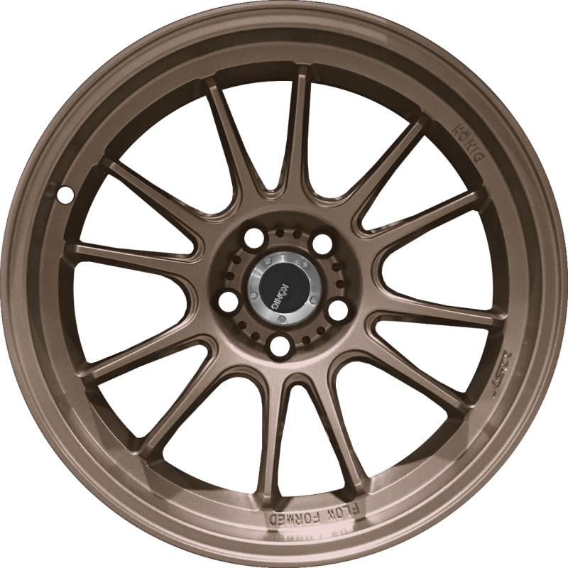 Konig Hypergram 18x12 5x114.3 ET20 Race Bronze Wheel - JDMuscleSPK817656
