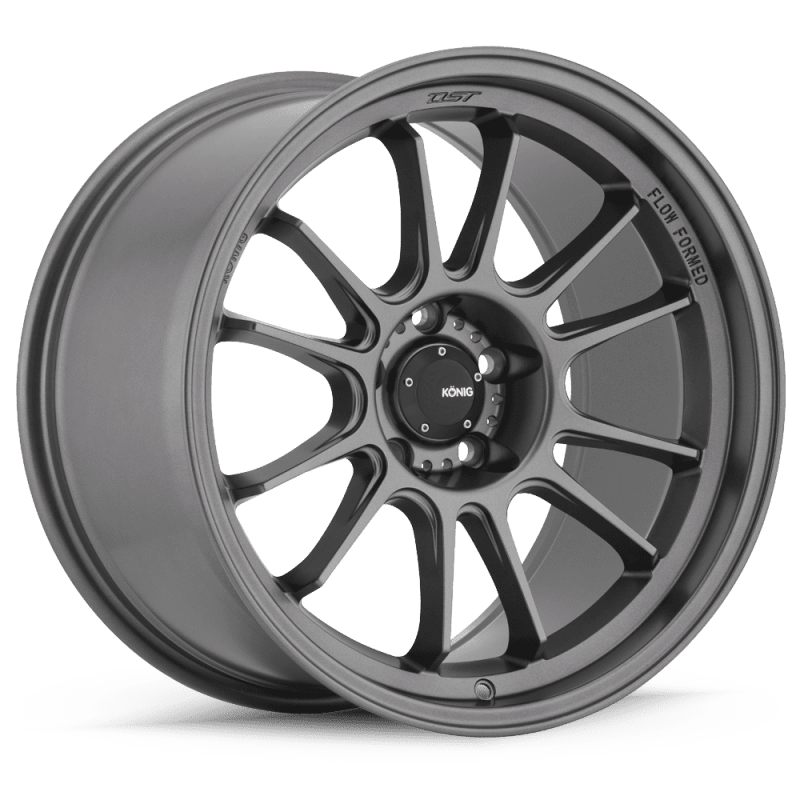 Konig Hypergram 19X10.5B 5X114.3 ET25 Matte Grey Flow Formed - JDMuscleSPK504106