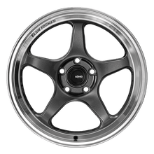 Konig Hyperspec 18x8 5X114.3 ET35 Anthracite Metallic Wheel w/ Mirror Machined Lip - JDMuscleSPKkngHP88514356