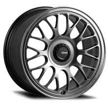 Konig MRK1 19x9.5 5x112 ET32 Hyper Carbon - Gloss Black Gear Cap/Logo/Cover Plate - JDMuscleSPKkngMKN9512326