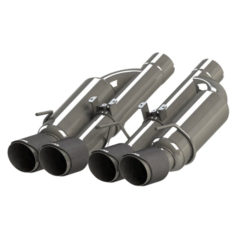 Kooks Headers 09 - 13 Chevrolet Corvette Z06/ZR1 3 - inch Valved Axle - Back Exhaust with Stainless Steel Tips – Part Number KSH21606750 | ksh21606750 - JDMuscleSPK834326