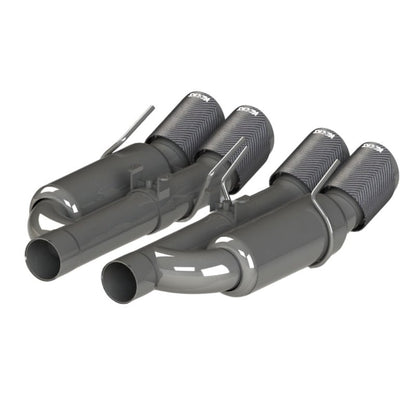 Kooks Headers 09 - 13 Chevrolet Corvette Z06/ZR1 3 - inch Valved Axle - Back Exhaust with Stainless Steel Tips – Part Number KSH21606750 | ksh21606750 - JDMuscleSPK834326