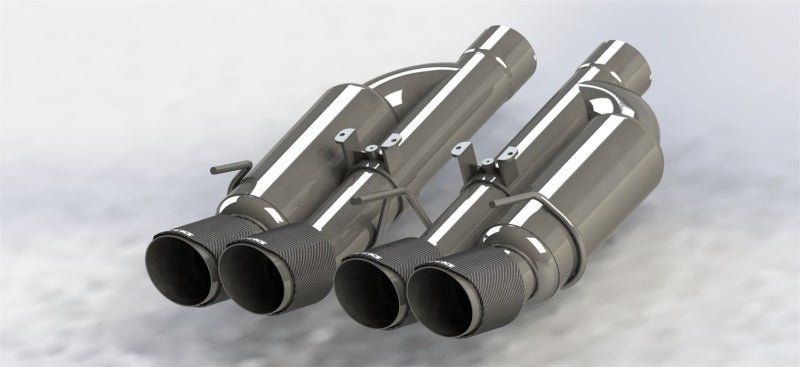 Kooks Headers 09 - 13 Chevrolet Corvette Z06/ZR1 3 - inch Valved Axle - Back Exhaust with Stainless Steel Tips – Part Number KSH21606750 | ksh21606750 - JDMuscleSPK834326