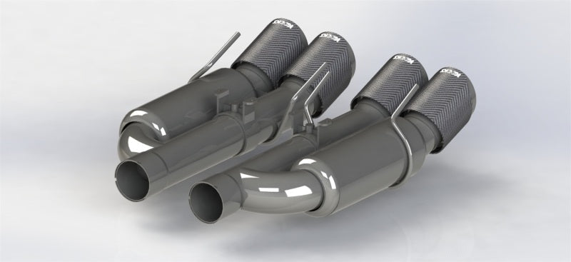 Kooks Headers 09 - 13 Chevrolet Corvette Z06/ZR1 3 - inch Valved Axle - Back Exhaust with Stainless Steel Tips – Part Number KSH21606750 | ksh21606750 - JDMuscleSPK834326