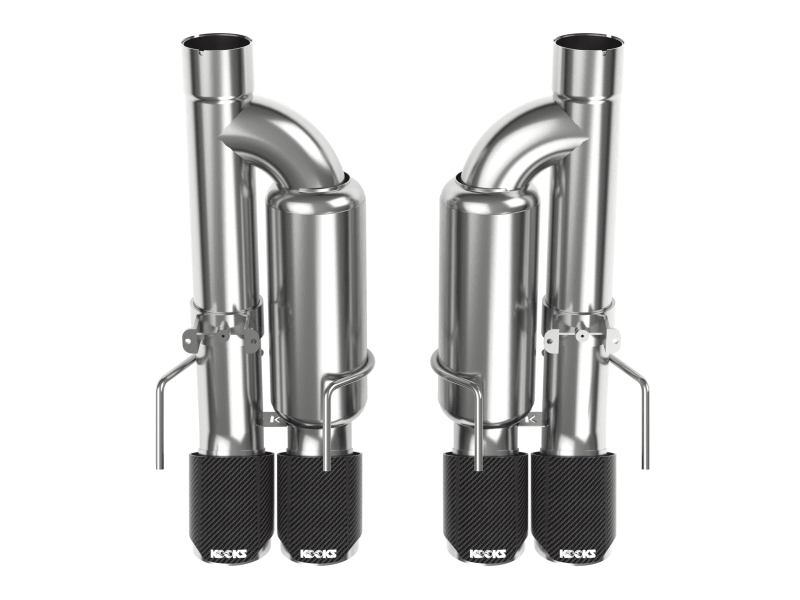 Kooks Headers 09 - 13 Chevrolet Corvette Z06/ZR1 3 - inch Valved Axle - Back Exhaust with Stainless Steel Tips – Part Number KSH21606750 | ksh21606750 - JDMuscleSPK834326