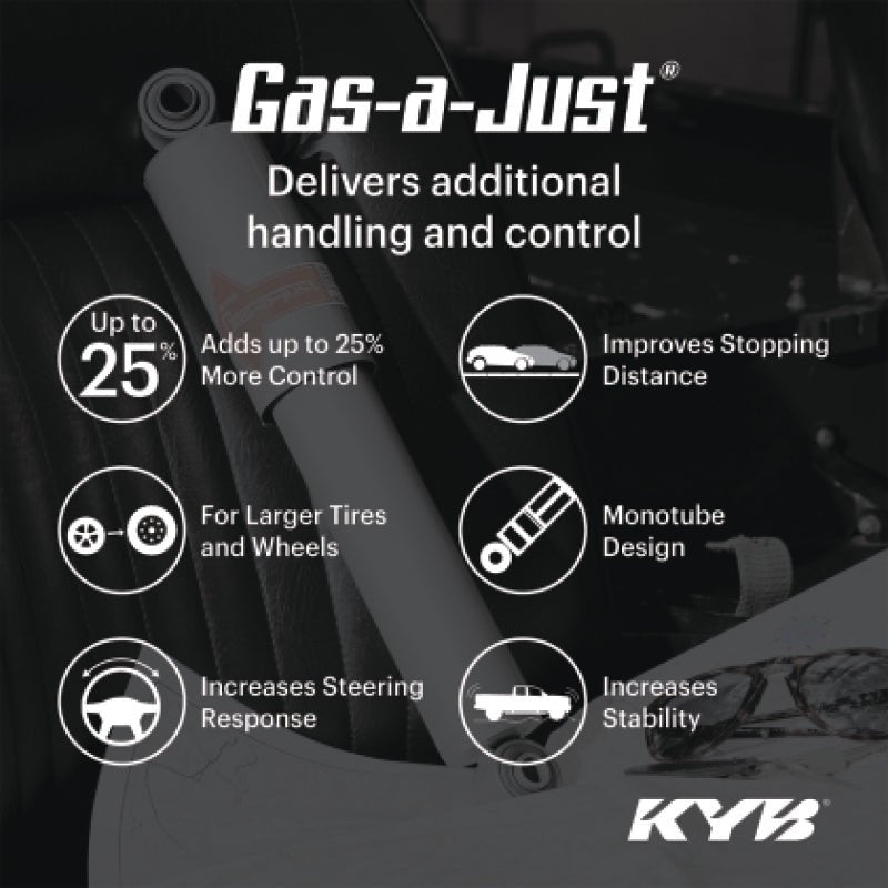 KYB [04 WRX STI] Gas-a-Just Front Left Strut - OE Replacement - JDMuscleStruts And Shockskyb5510041