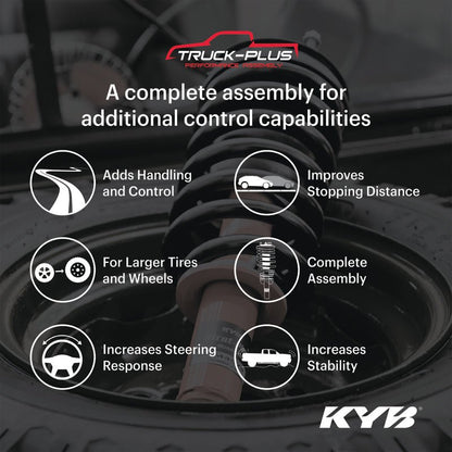 KYB 16 - 23 Toyota Tacoma 4WD Front Left Shock Absorber - Performance Upgrade by KYB | kybSRM4802 - JDMuscleSPK830127