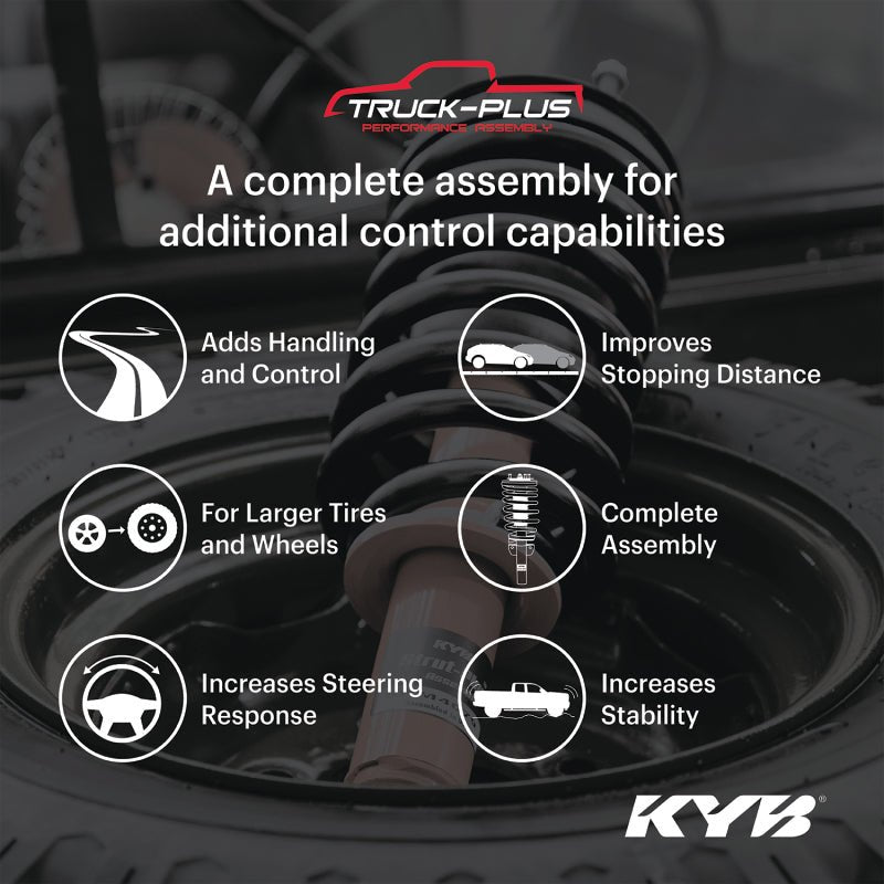 KYB 16 - 23 Toyota Tacoma 4WD Front Right Shock Absorber - Performance Upgrade by KYB Part SRM4801 | kybSRM4801 - JDMuscleSPK830128