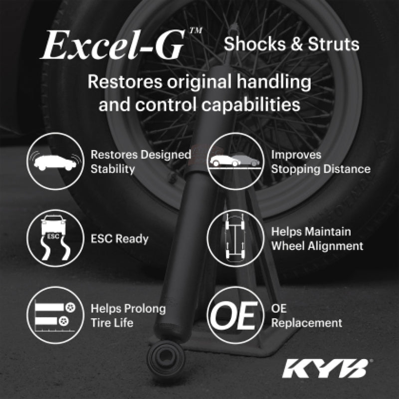 KYB 18 - 23 Honda Accord (Exc. Sport/Touring) / 2017+ CR - V FWD Excel - G Shock - Rear - JDMuscleSPKkyb3440157