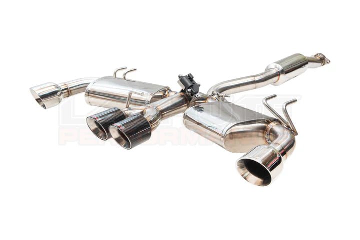 LP Adventure [23+ GR Corolla] Catback Exhaust - Carbon Tips | FLP2023+CB - CGR - C - JDMuscleCat Back Exhaust SystemlpaFLP2023+CB-CGR-C