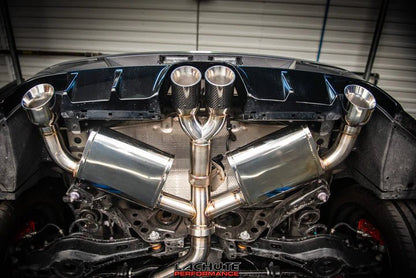 LP Adventure [23+ GR Corolla] Catback Exhaust - Carbon Tips | FLP2023+CB - CGR - C - JDMuscleCat Back Exhaust SystemlpaFLP2023+CB-CGR-C