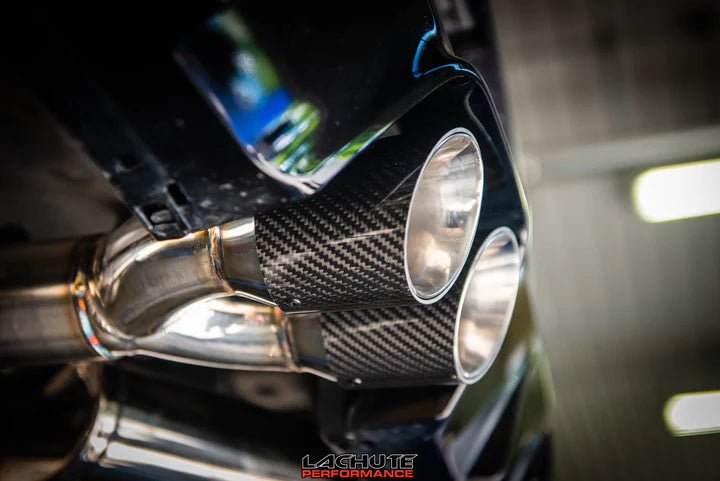 LP Adventure [23+ GR Corolla] Catback Exhaust - Carbon Tips | FLP2023+CB - CGR - C - JDMuscleCat Back Exhaust SystemlpaFLP2023+CB-CGR-C