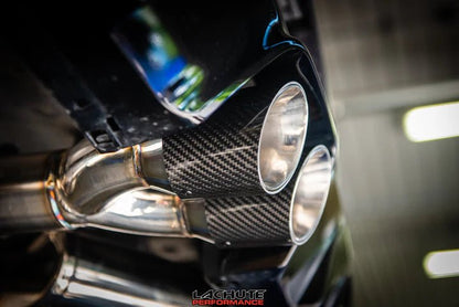 LP Adventure [23+ GR Corolla] Catback Exhaust - Carbon Tips | FLP2023+CB - CGR - C - JDMuscleCat Back Exhaust SystemlpaFLP2023+CB-CGR-C