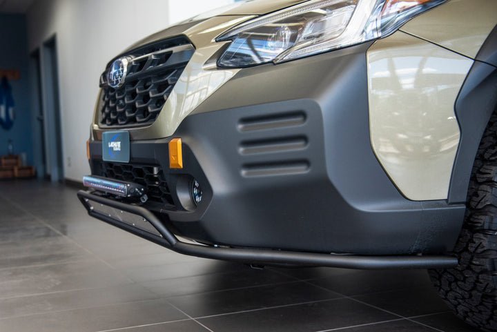 LP Aventure 2022 Outback Wilderness Edition Big Bumper Guard - Powdercoated w/Full Armor | FLP - OBW - 22 - GUARD - B+B.GUARD+OPC - JDMuscleBumper Guards / Light BarslpaFLP-OBW-22-GUARD-B+B.GUARD+OPC